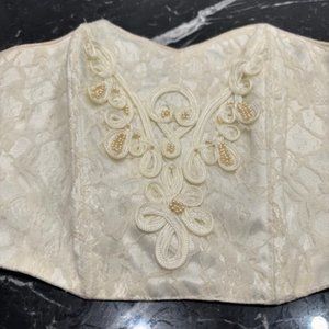 VINTAGE VICTORIA"S SECRET BEADED BUSTIER